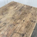 1940s oak and fir farmhouse table
