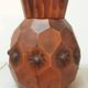 Artisanal wooden jug vase for decoration 1930s/1950s