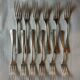 24 antique silver-plated cutlery sets