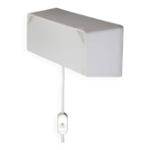 Rare Louis Poulsen wall lamp / 1960s / plexiglass / steel / Mid Century Danish Modern Design