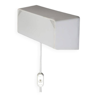 Rare Louis Poulsen wall lamp / 1960s / plexiglass / steel / Mid Century Danish Modern Design