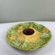Plat barbotine tournesols