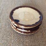 6 dessert plates