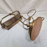 Brass notary and banker lamp