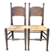 Pair of chairs by E G Punnett edition William Birch circa 1910