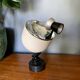 Pair of Hoffmeister cream and black spotlights 1960/1970