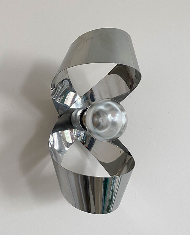 Aluminum knot wall lamp