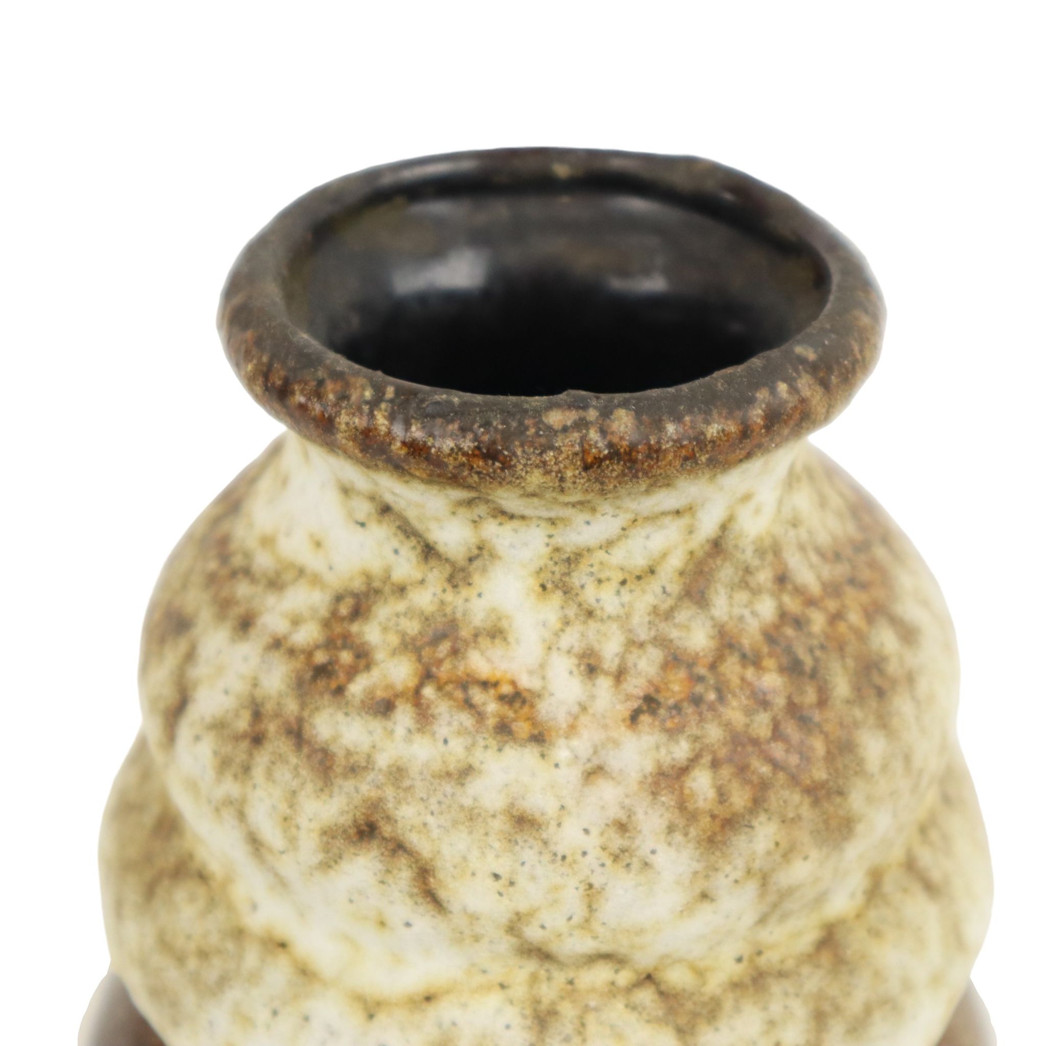 Fat lava vase west germany scheurich 1960s vintage 656-15