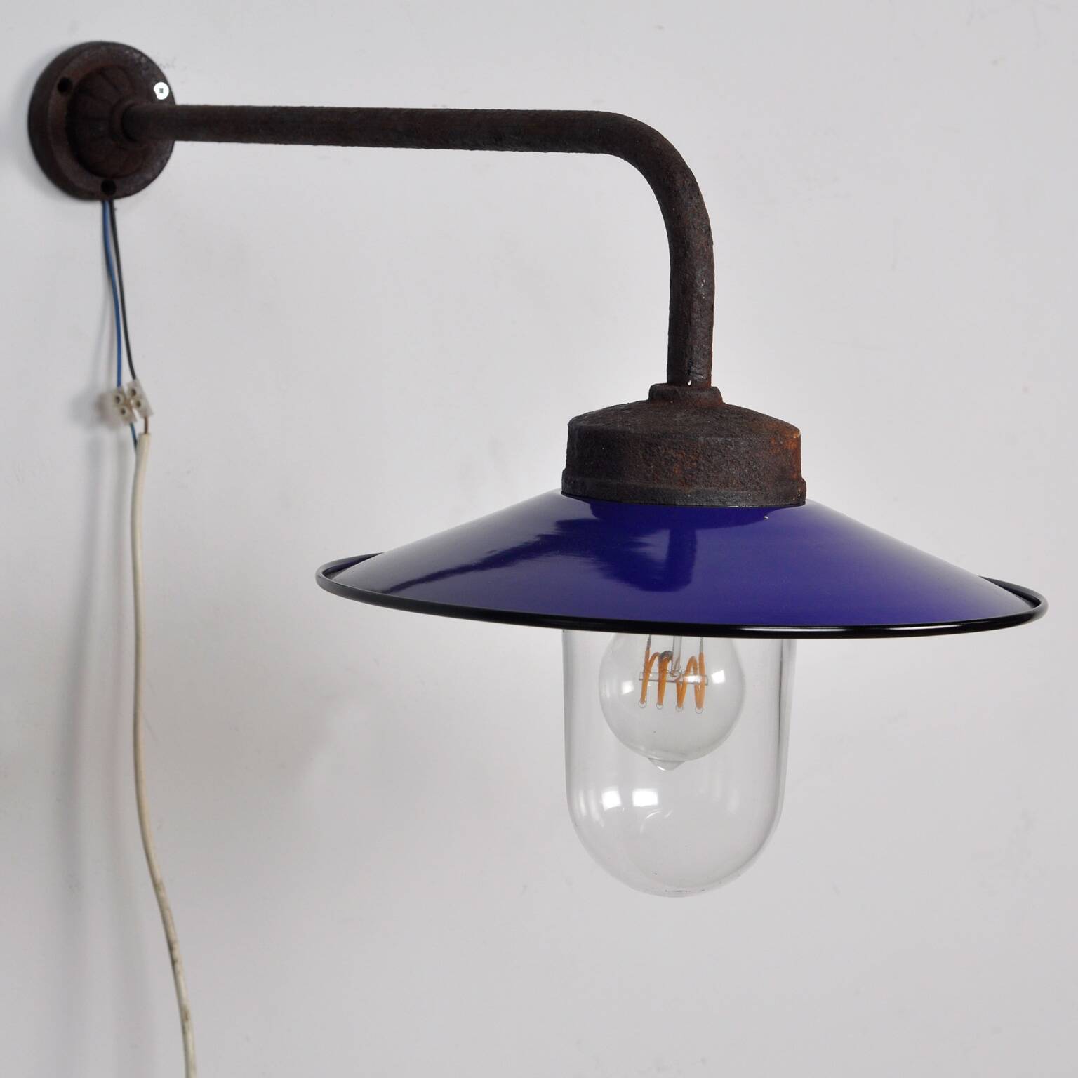 Iron Outdoor Lamp, 21st Century, 60cm Deep
