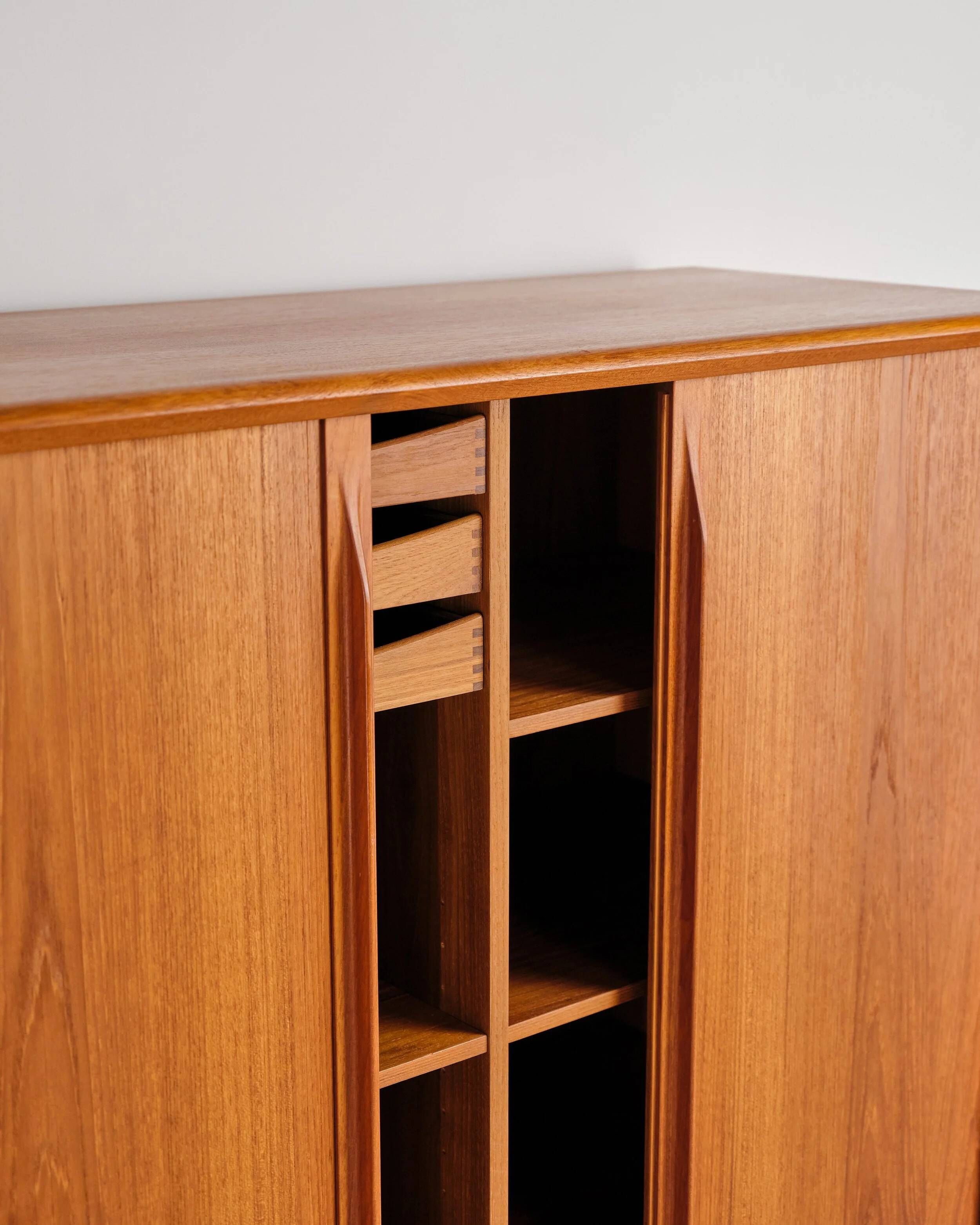 Teak sideboard, Bernhard Pedersen & Søn, Denmark, 1960s
