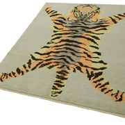 Turkish Handknotted Wool Tiger Rug  141 cm x 188 cm
