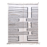 Tapis beni ouarin fait main traditionnelle taille 150 x 250 cm