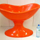 Berceau landau en plastique moule orange 1970 vintage space age 70s 70's po