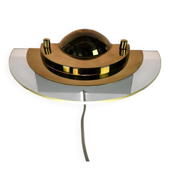 Dijkstra Hollande - Modèle Kappa mini - halogène - laiton - verre - années 80