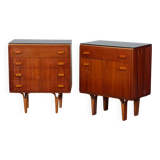 Pair of bedside tables produced by Novy Domov, 1970