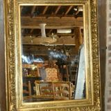 Golden mirror - 54 x 80 cm