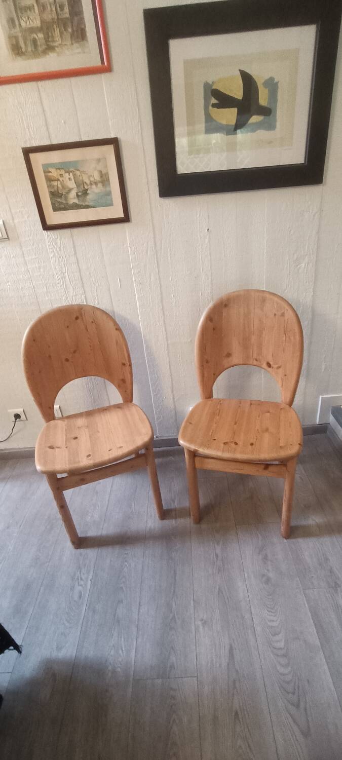 Pair of Rainer Daumiller chairs