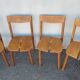 4 chaises grain de café par Pierre Gautier Delaye