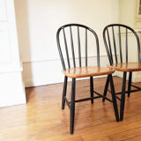 Suite of 2 scandinavian chairs