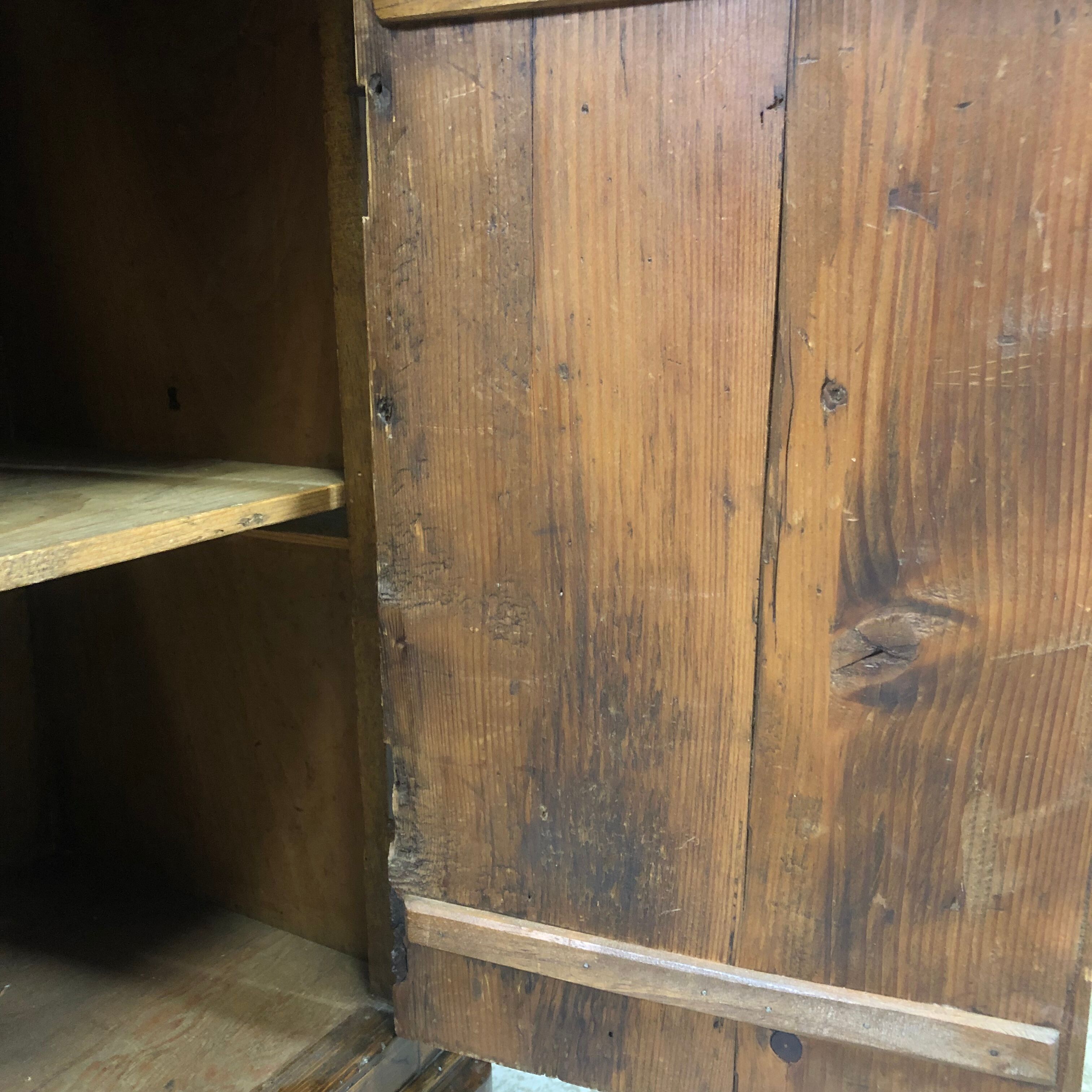 Louis Philippe wooden bedside table