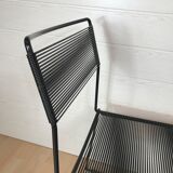 Pair of Chairs Spaghetti Giandomenico Belotti 1980