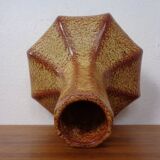 Italian ceramic vase by Roberto Rigon for Bertoncello, 1960s.