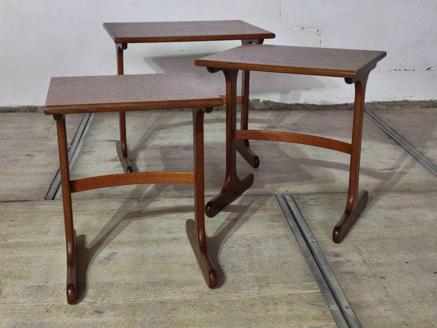 Vintage mid-century G-Plan nesting tables