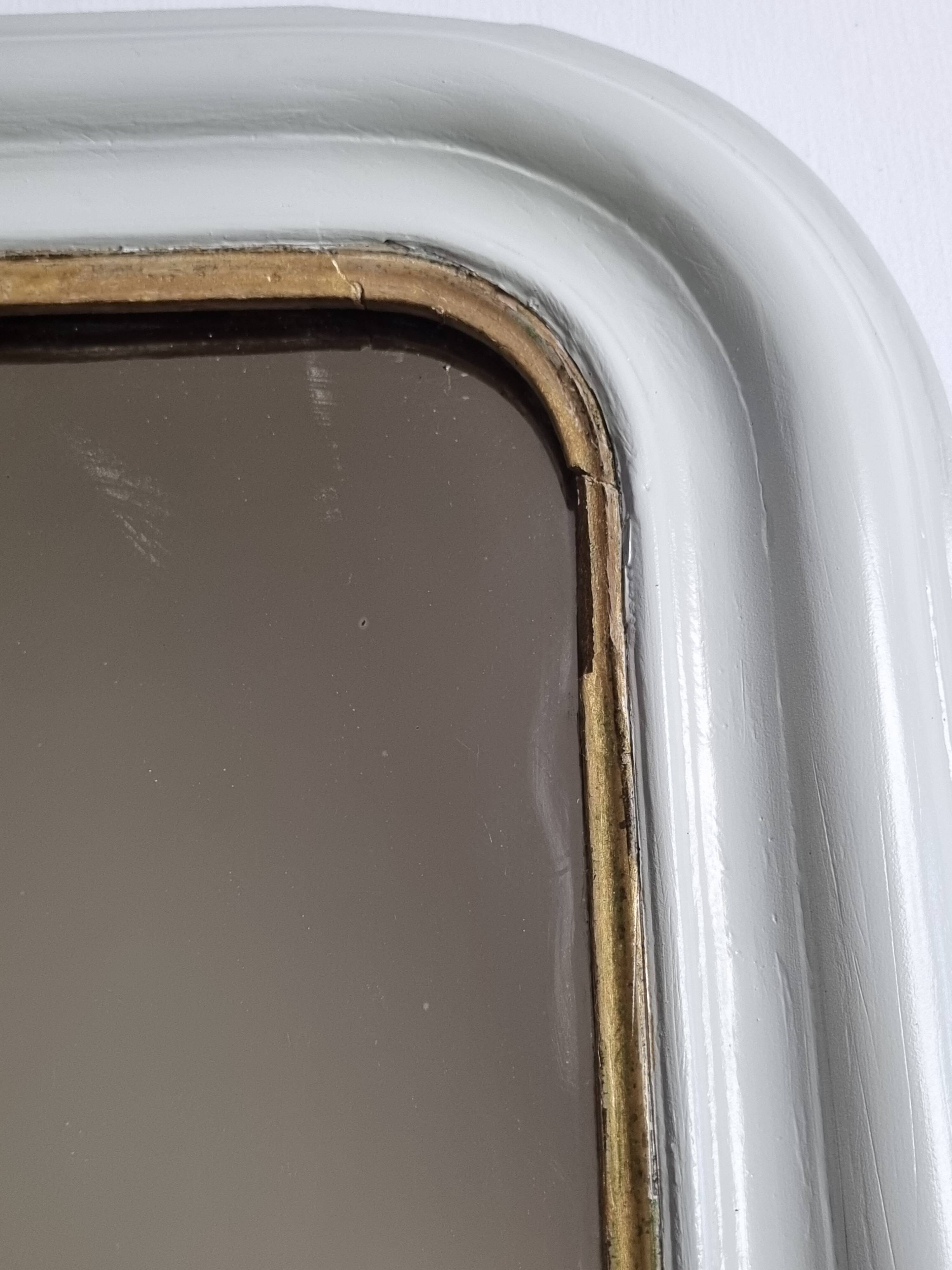 Vintage Louis Philippe style table mirror 54 cm x 42 cm