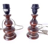 2 pieds de lampes de chevet