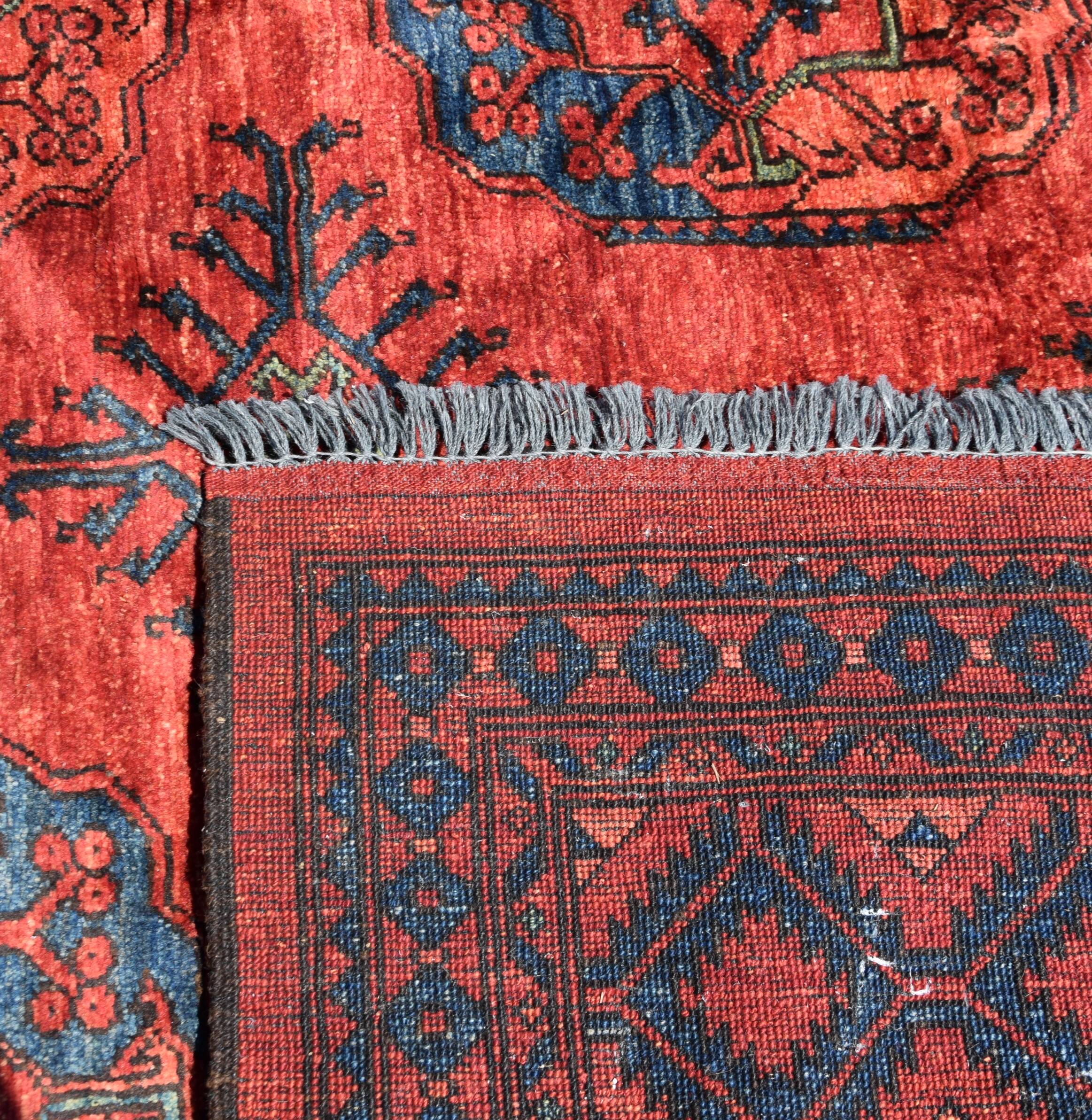 Oriental carpet Boukhara Turkmen Afghanistan: 350 x 255 cm