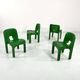 Universal Green Chair Model 4868 by Joe Colombo for Kartell, 1970