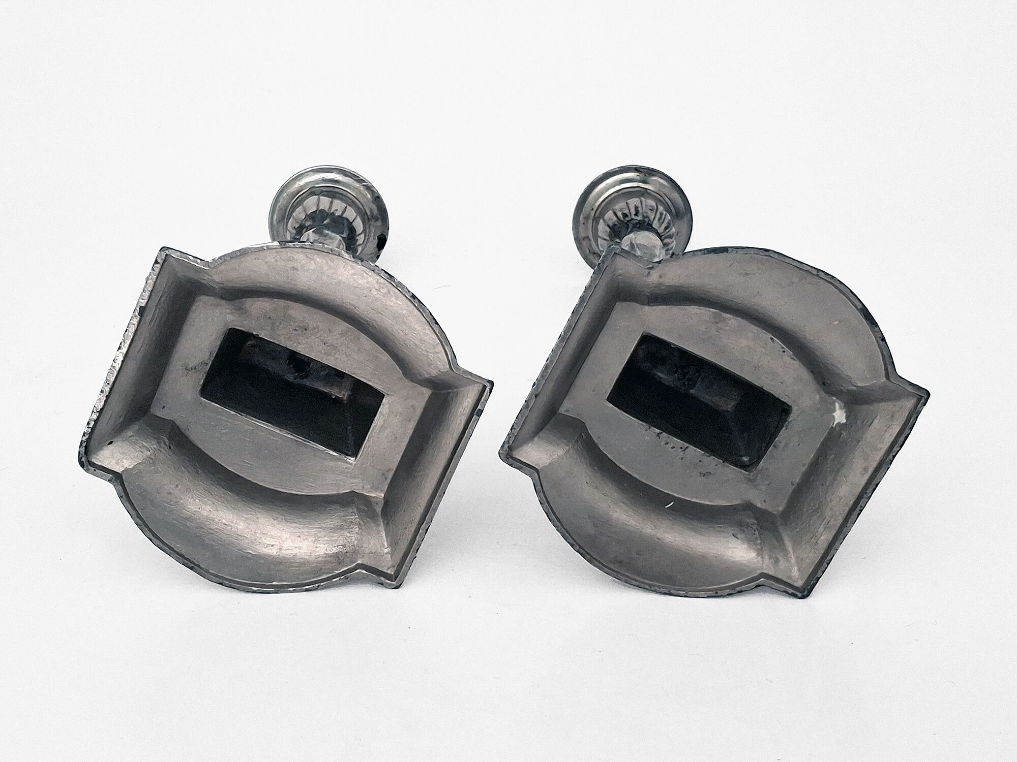 Art Nouveau candlestick set