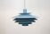 Unique blue coloured Nordic Pendant Lamp by Form Light model 52610, Denmark