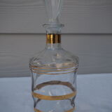 Service à liqueur doré des années 1950-1960 et ses 12 verres