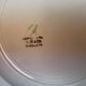 Pair of HB Cie Oiselets iron earth plates - Polychrome 24.5 cm