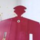 Miroir enfant personnage bois peint