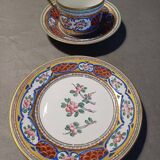 Tea and cake service in porcelain Circa 1950/60
