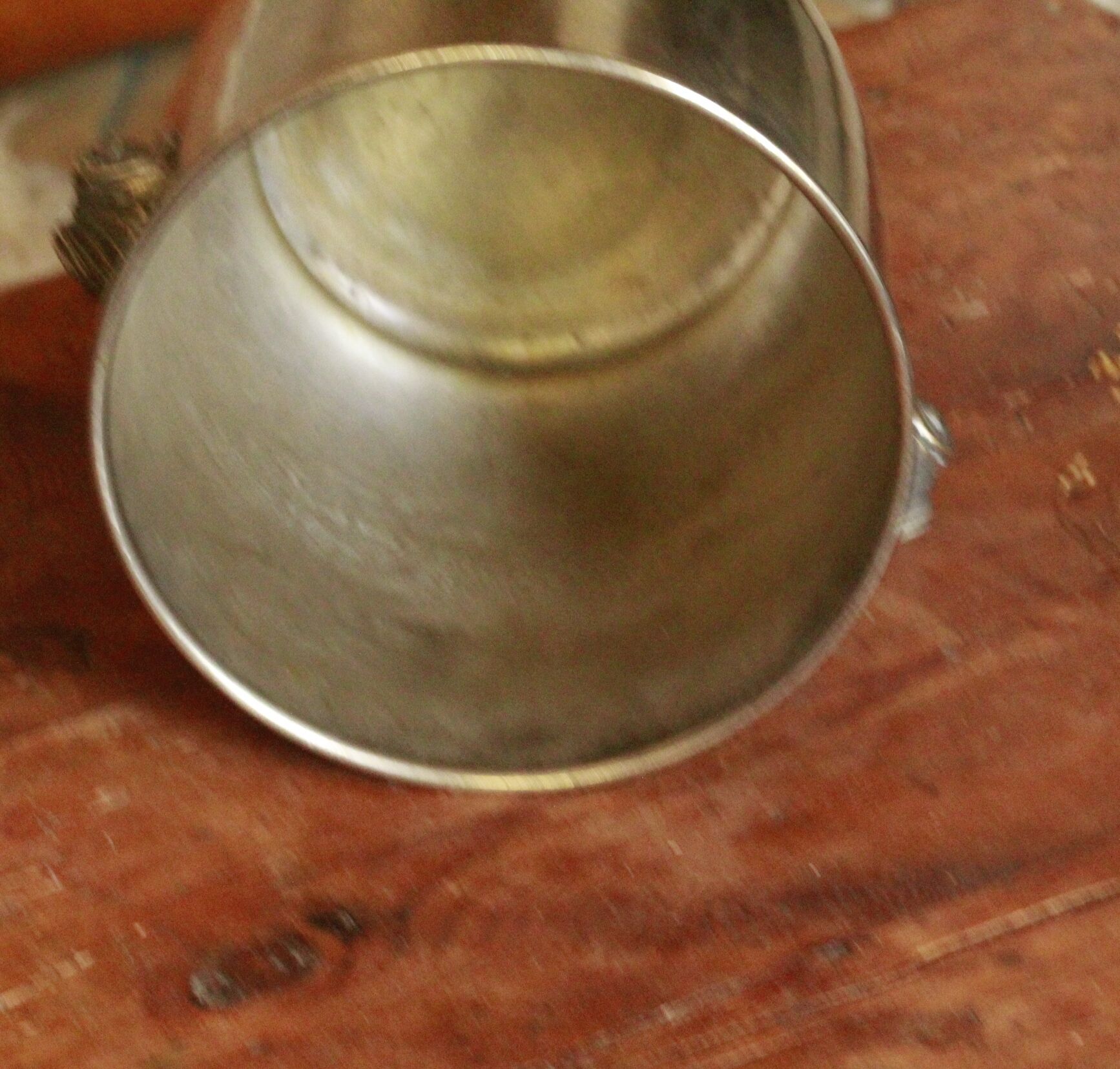 Vintage silver plated ice bucket
