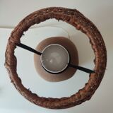 Vintage natural stone lamp