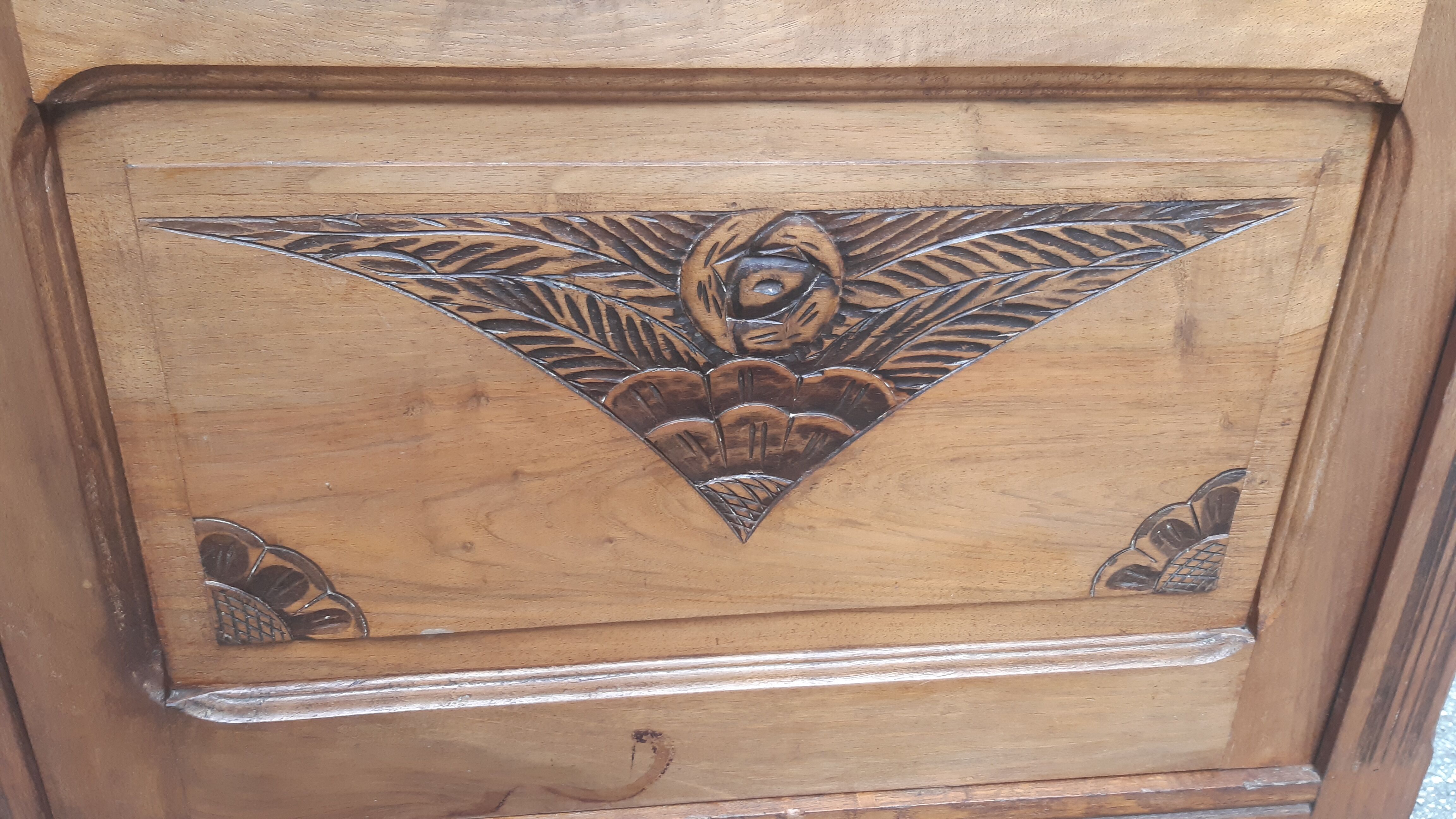 Art Deco glazed cabinet