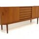 Scandinavian teak sideboard "Trio", Nils Jonsson, Troeds, Sweden, 1960
