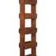 5-level shelf in Burmese teak