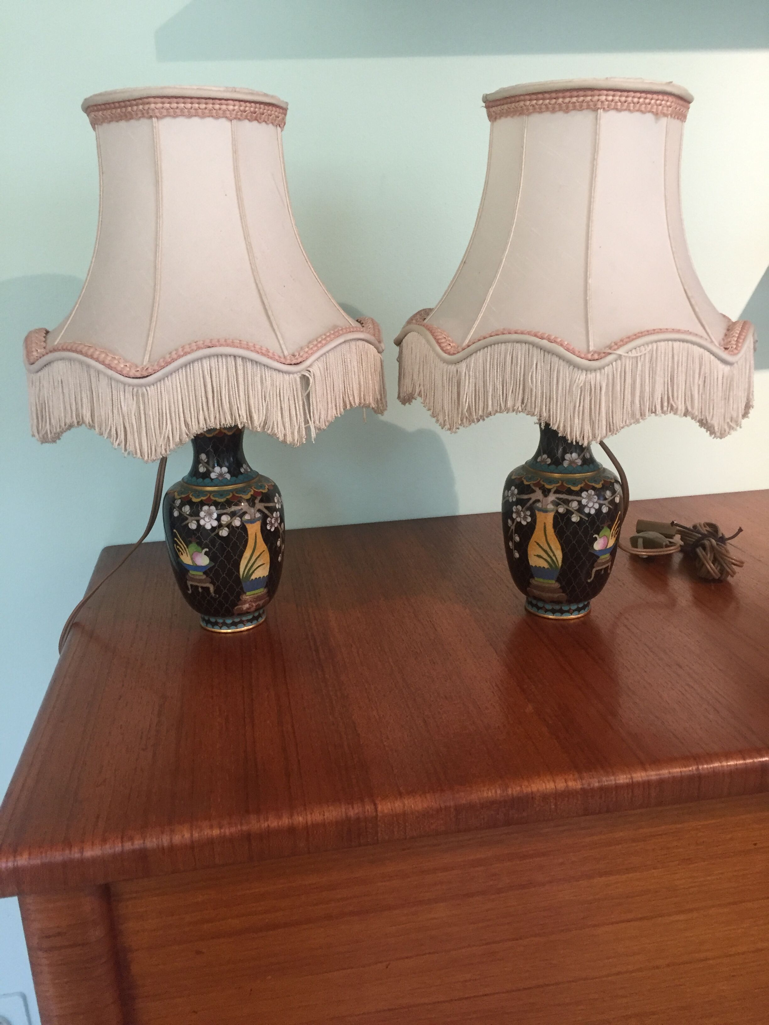 Pair of lamps