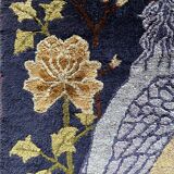 Art Deco Chinese Handmade Silk Bautou Tapestry Rug, Early 20th Century