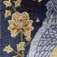 Tapis Tapisserie Bautou en Soie Fait Main Chinois Art Déco, Début du 20ème Siècle