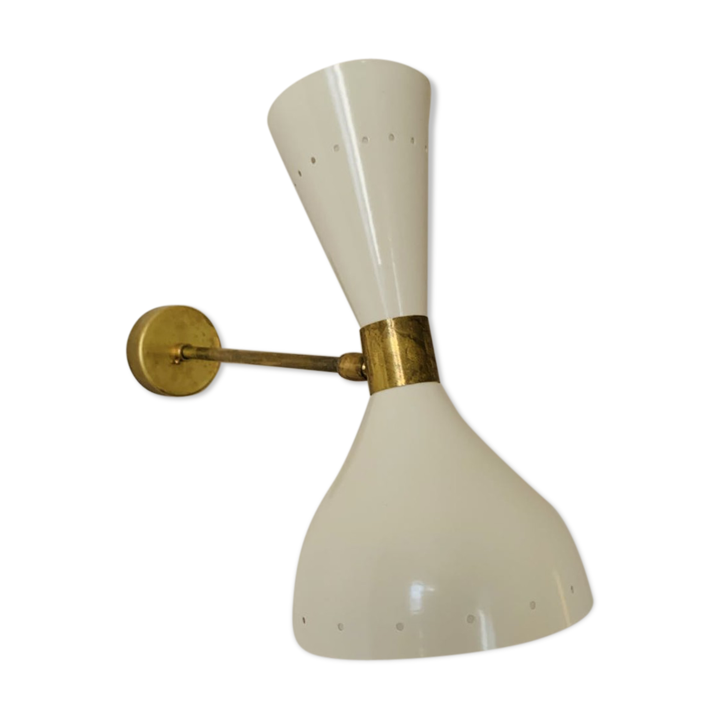 Applique murale Diabolo italienne blanche