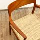Mid century teak armrest chair by Niels O. Møller for J.L. Moller, Model 56, Denmark, 1950s