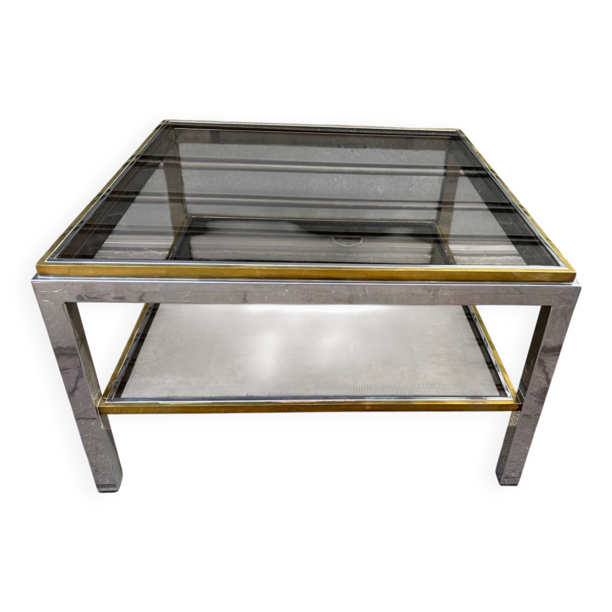 Square coffee table from the 70s