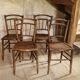 Chaise de bistrot françaises années 40.