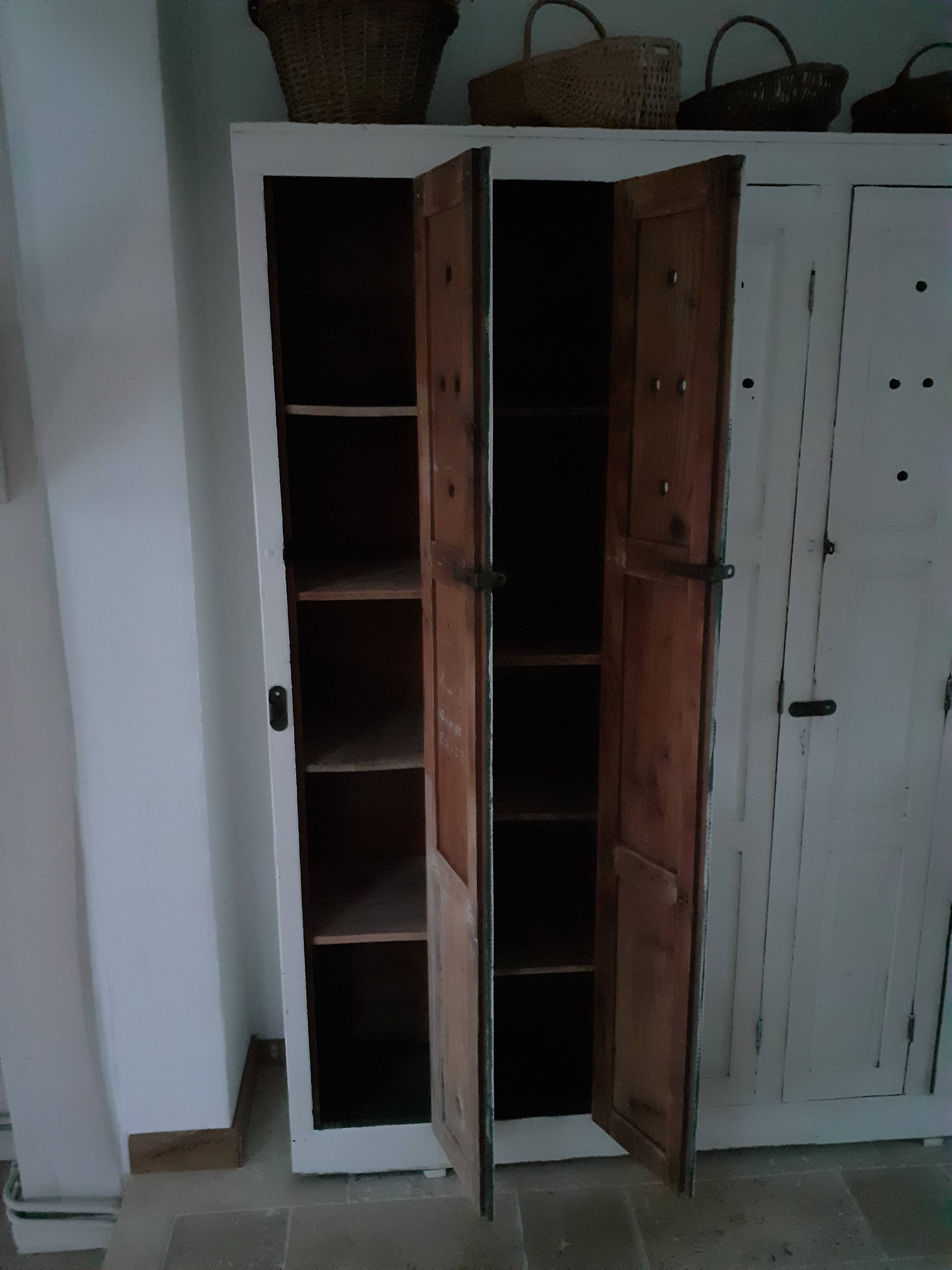 Old workshop locker room